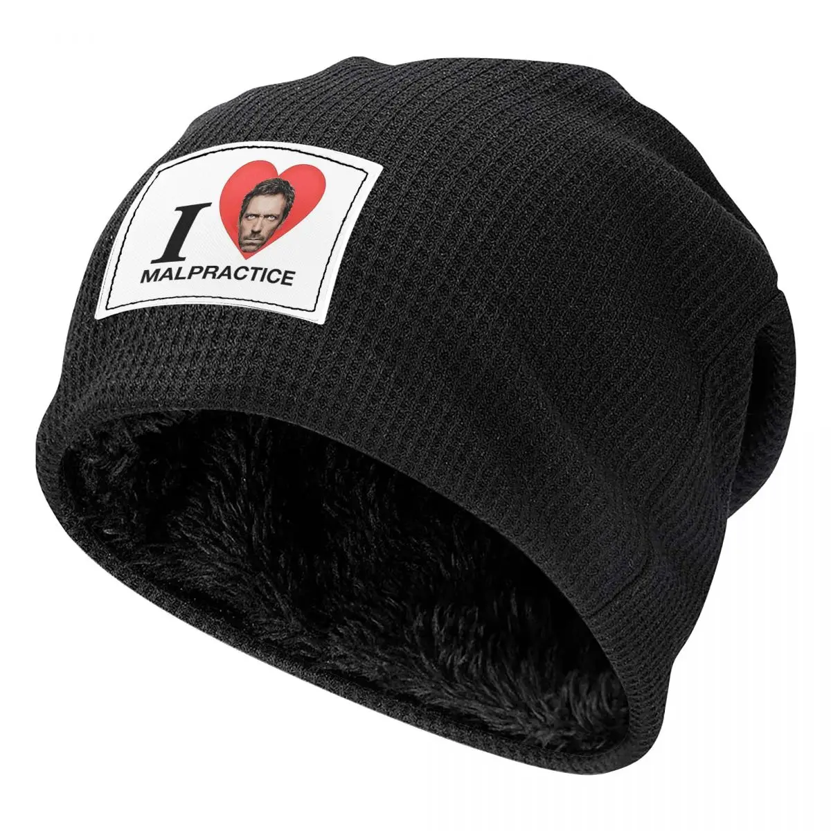 House MD Unisex Adult Beanies Caps Fleece-Lined Bonnet Hat Warm Fashion Autumn Winter Outdoor Skullies Hats