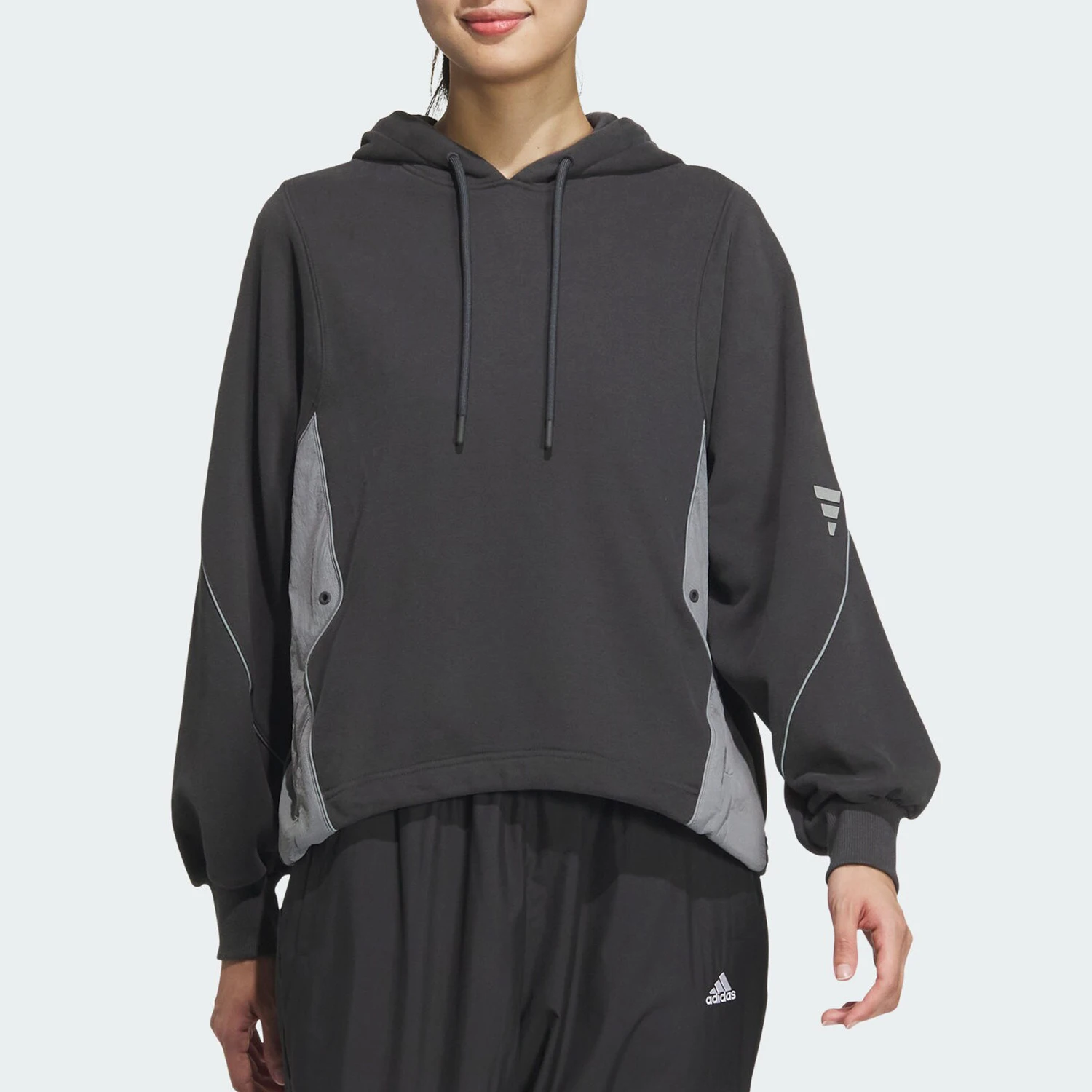 

Adidas Official Authentic FUSTL W P SWT3 Женская толстовка с капюшоном и длинными рукавами JM6224