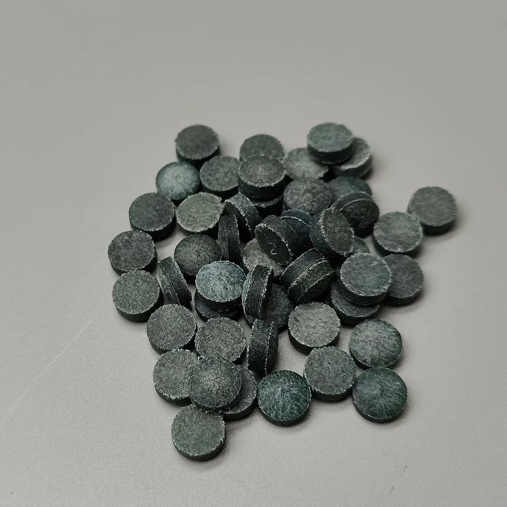 

Насадки для снукерного кия 11 мм MH Josyln CoCo, 10 шт./кор., 50 шт./кор., кожаные насадки прессованной формы, средние жесткие аксессуары для снукера и бильярда