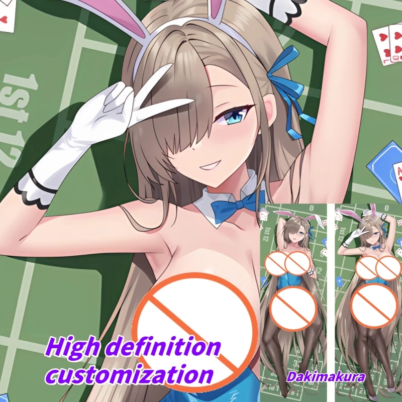 

Dakimakura Anime Blue Archive Akane Murasaki‌ Double-sided Print Life-size Body Pillow Cover Bedding Gifts