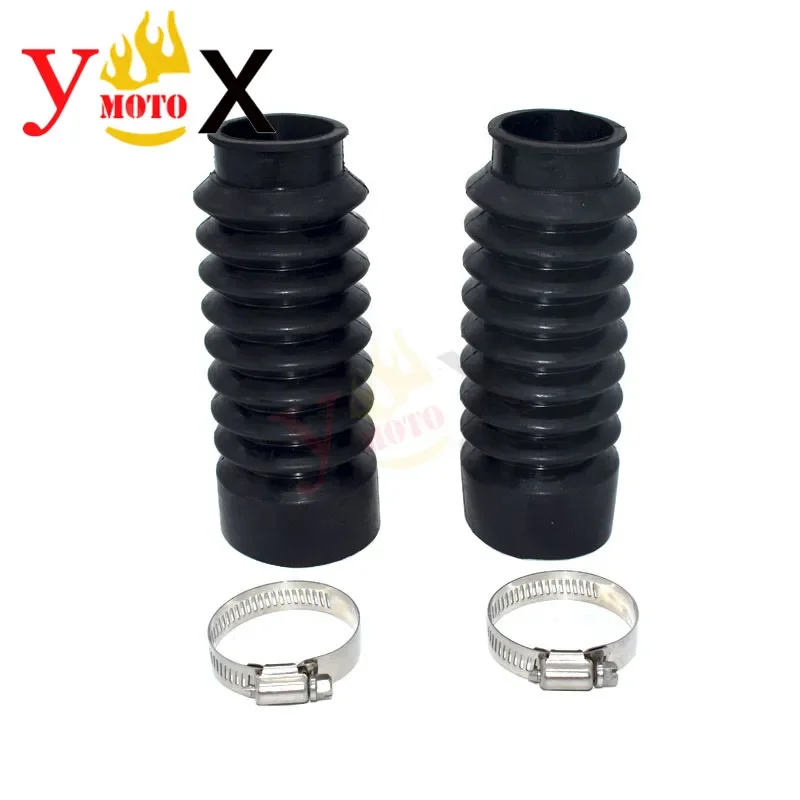 T 100 Motorcycle Front Fork Gaiters Boot Dust Cover Protection Guard For Triumph T100 Hinkley Bonneville Thruxton 2001-2013 - Image 3