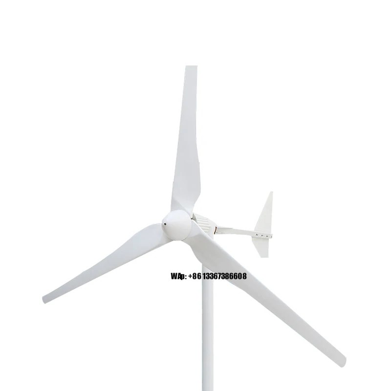 

Home Use China Factory 800W 12V Wind Turbine 3 5 Blades and Free MPPT Controller Small Wind Turbine