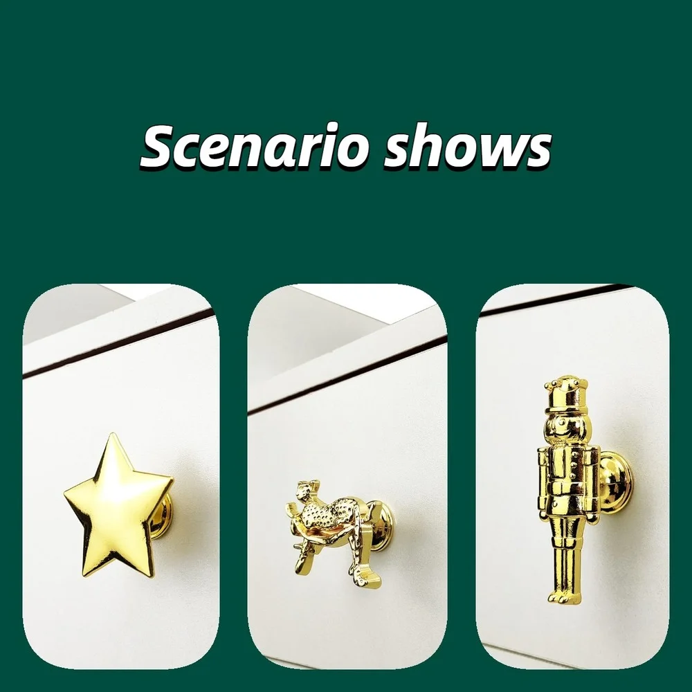 Animal Shape Zinc Alloy Handles Furniture Kitchen Handle Drawer knobs Door Knob for Cabinet and Cupboard Dresser Drawer Knobs