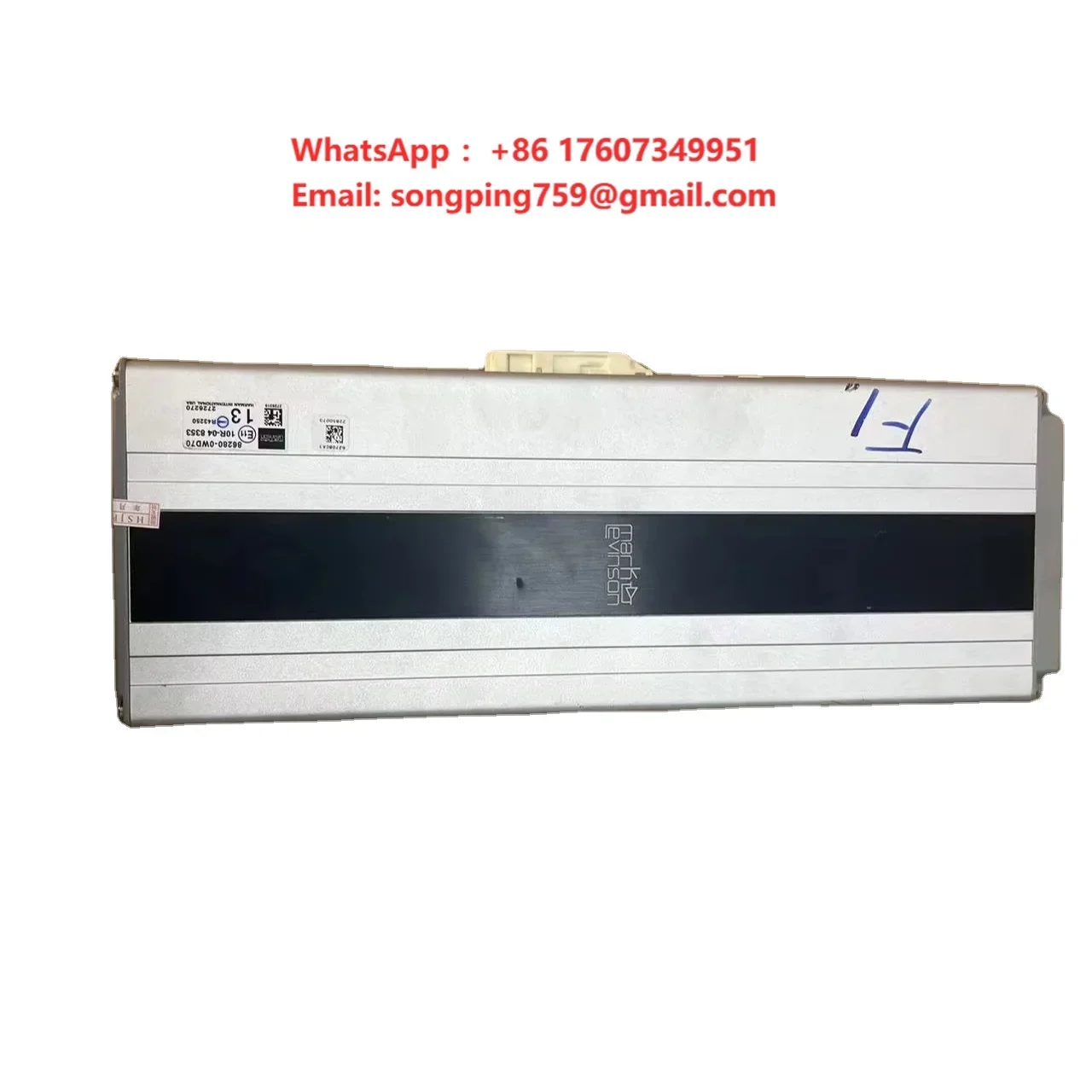 For Lexus LX570 LX470 LX600 the Original Japanese Authentic OM Power Amplifier Amplifier Mark Levinson Audio