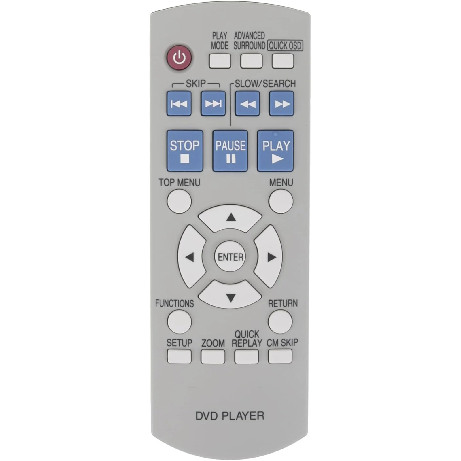 Nuevo N2QAYB000011 traje de Control remoto infrarrojo de repuesto para reproductor de CD y DVD Panasonic DVD-S1 DVDS1 DVD-S1S DVDS1S