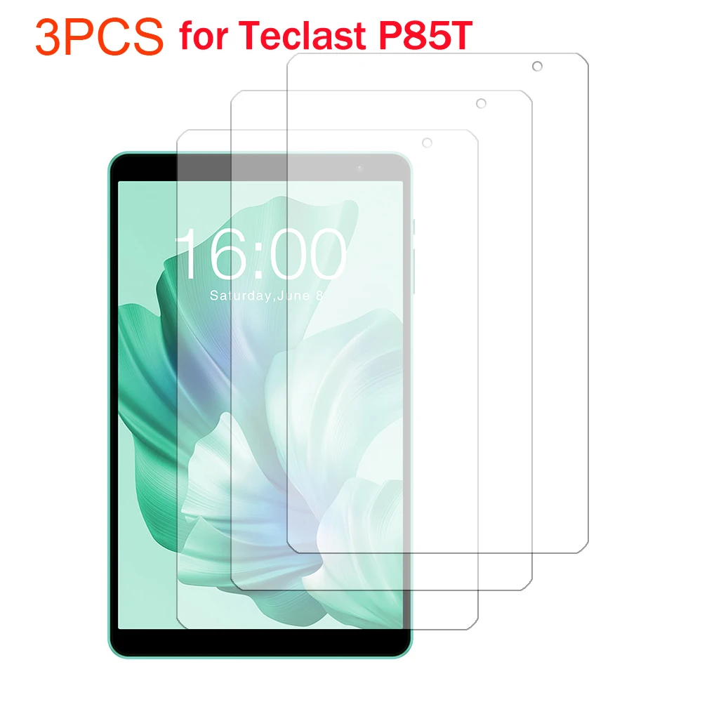 

3PCS for Teclast P85T 8'' Tempered Glass screen protector protective tablet film HD Antiscratch