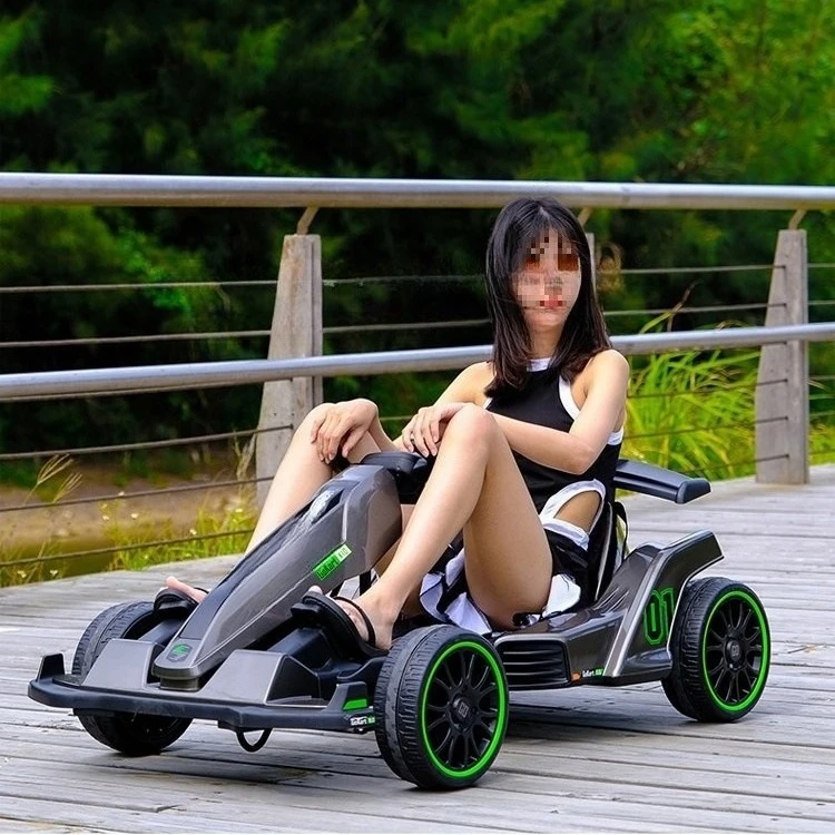 Kart four wheel drift car Internet celebrity charging stroller