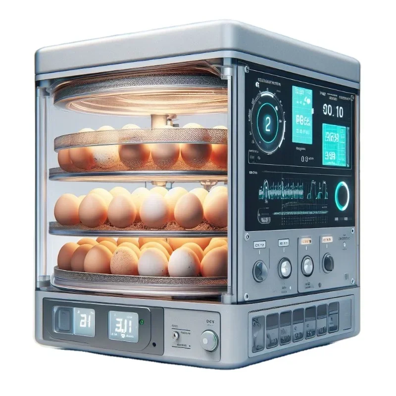 Small household incubator36/64/128/192/256 eggs roller mini incubator multifunctional automatic egg incubator