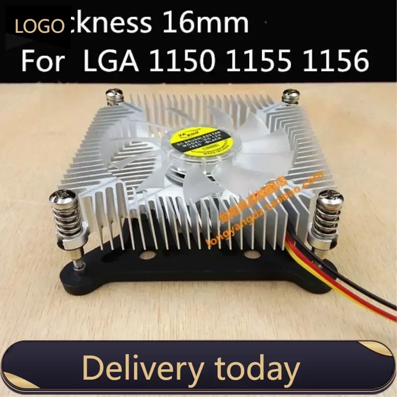 

Ultra-thin CPU Fan For LGA1150 LGA1155 LAG1156 CPU Cooler with 70mm silent fan Comptuter CPU Cooling fan with 3pin