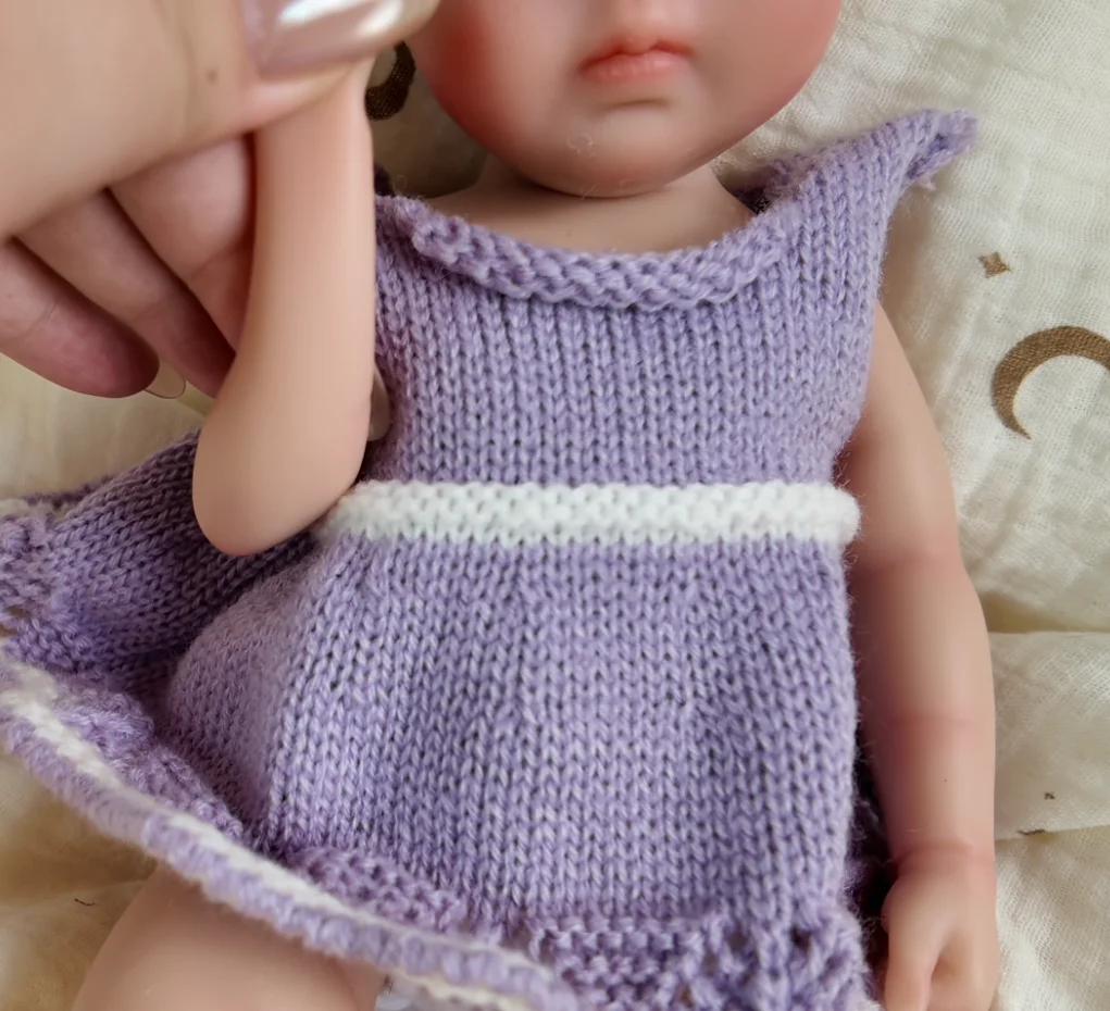 12인치 루나 핸드메이드 풀 바디 솔리드 슈퍼 소프트 엘라스틱 미니 귀여운 실리콘 무모 리본 컬렉션 아트 인형 크리스마스 선물