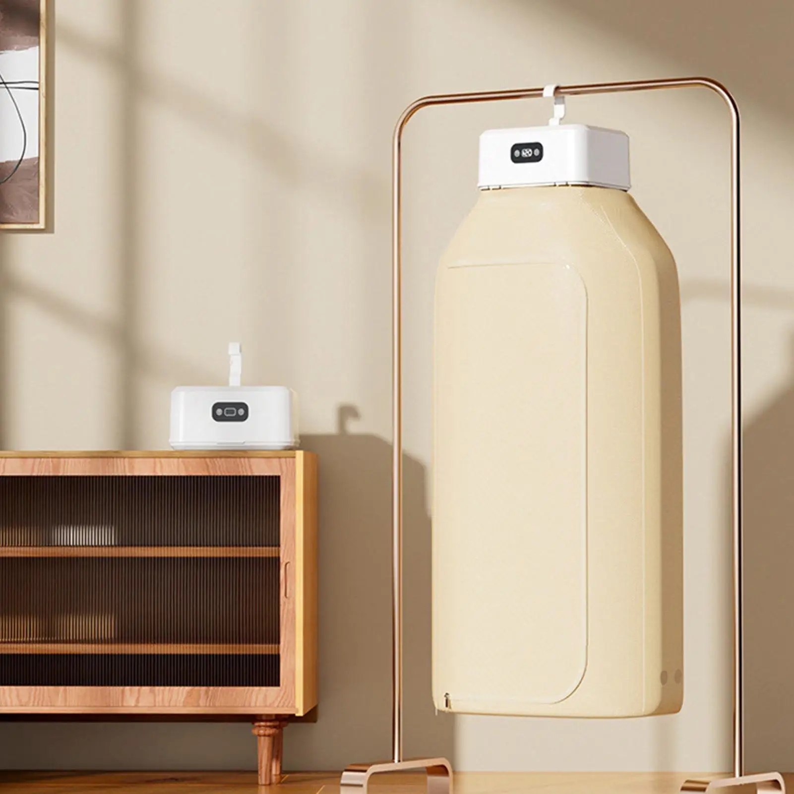 

Портативная сушилка для одежды, складные сушилки для белья, электрическая многофункциональная компактная сушилка для нижнего белья, комнаты, шкафа, дома