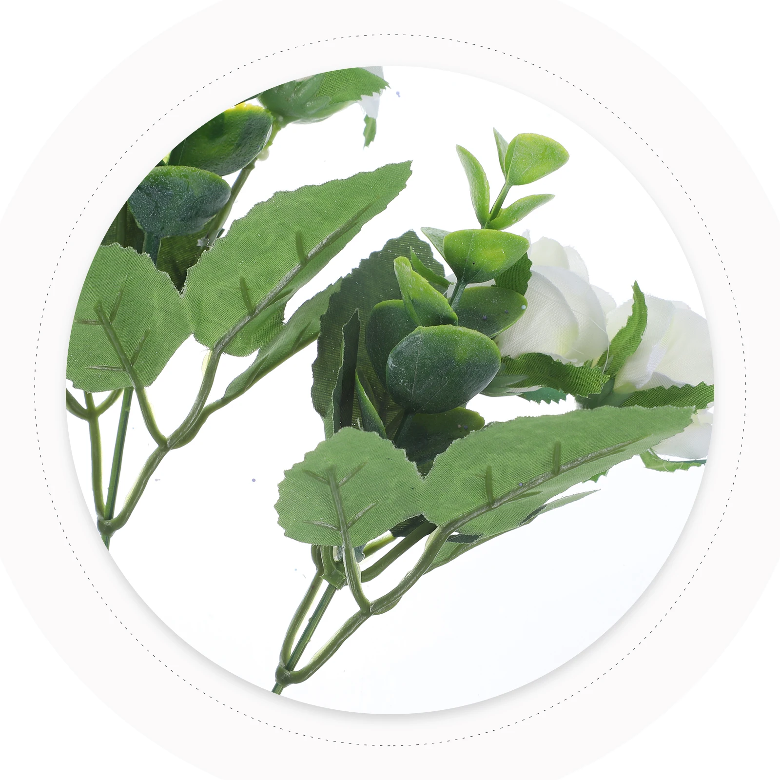

5 Pcs Artificial Rose Decor Waterproof Sunproof Faux Flower Bride Party Balcony Photography Prop Garden nament Home Decoration