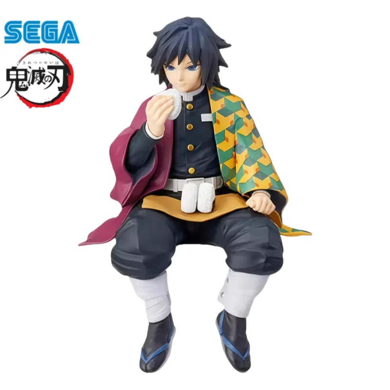En Existencia, Figura de Anime Original de S E G A, Kimetsu No Yaiba, Tomioka Giyuu en Postura Sentada, Modelo de Personaje, Juguete, Estatua, Adorno