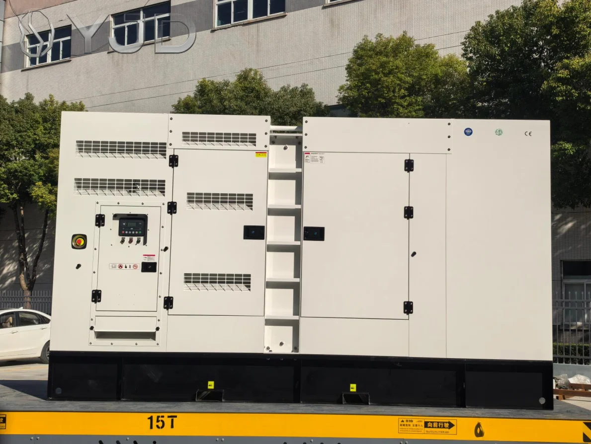DYJD Electric Start 3 Phase 50Hz Silent Diesel Generator for 400kW 500kVA Open Frame Power Generator