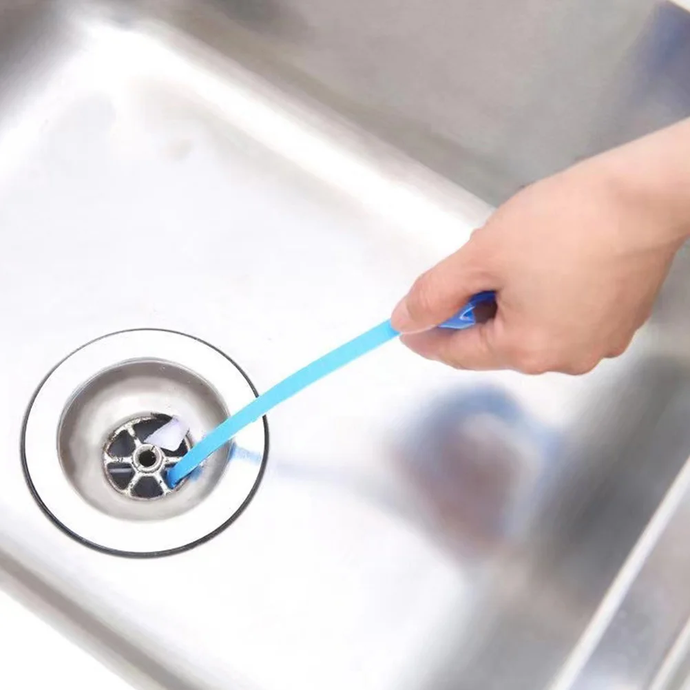 

10Pcs Flexible Drain Cleaner Hair Remover Tool for Bathroom Kitchen Shower Unclog Sink Drain Pipe Cleaning Dredging Tool