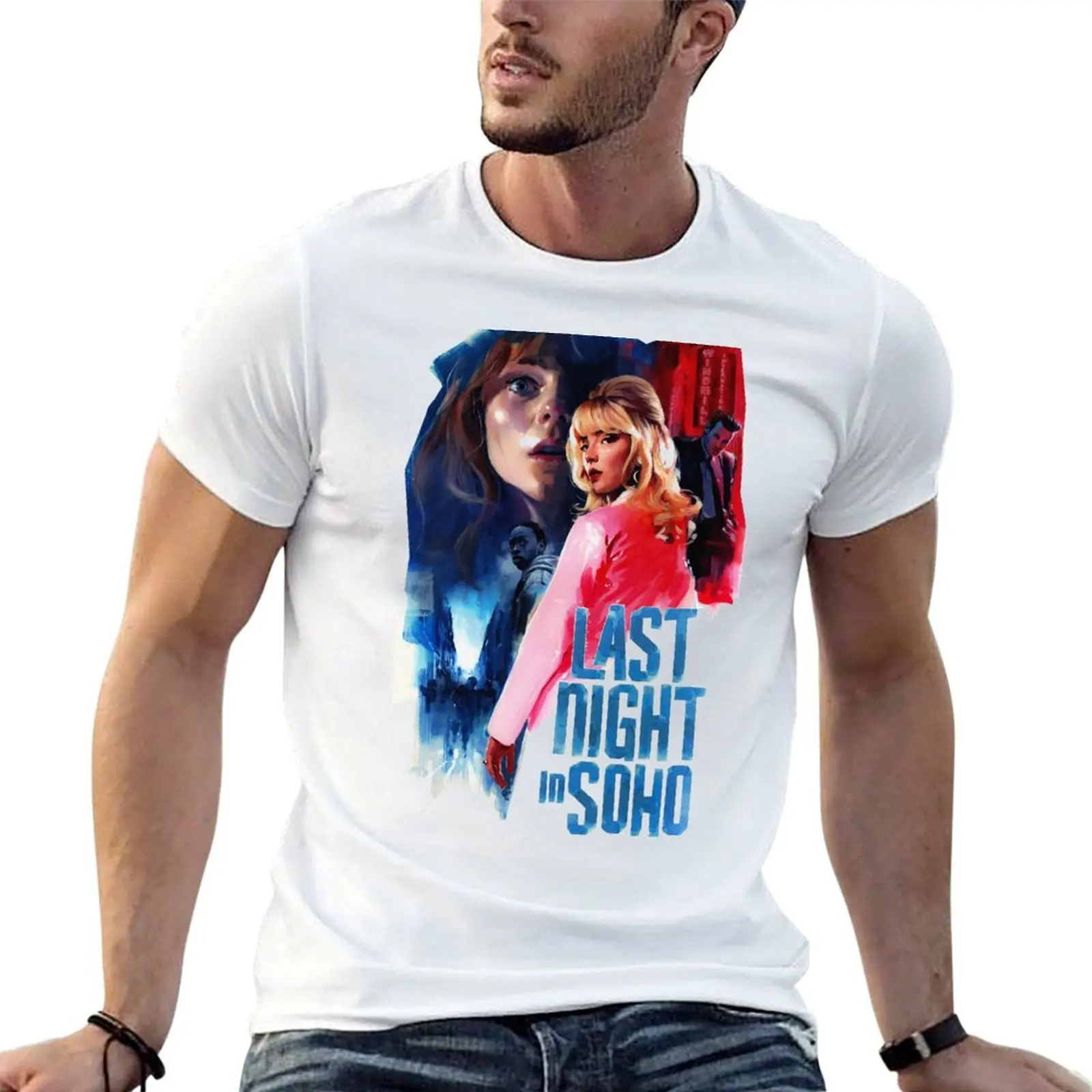 

Last Night In Soho T-Shirt t shirts with prints man t shirt designer t shirts cotton 100% T-shirt