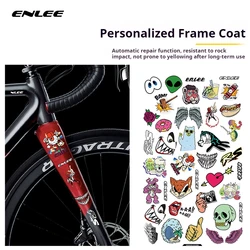 ENLEE Bicycle Stickers Road Mountain Bike Personalized DIY Stickers Scooter Folding Bike Creative Stickers Helmet Stickers