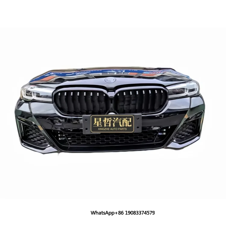 

For BMW Front Bumper Assembly G38 G30 with Grille Radiator tank Hood Fronted Headlights Original New