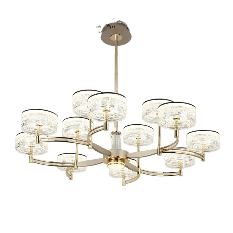 @Advanced living room lights, modern light luxury chandeliers, bedroom dining room lamps, villa designer lights