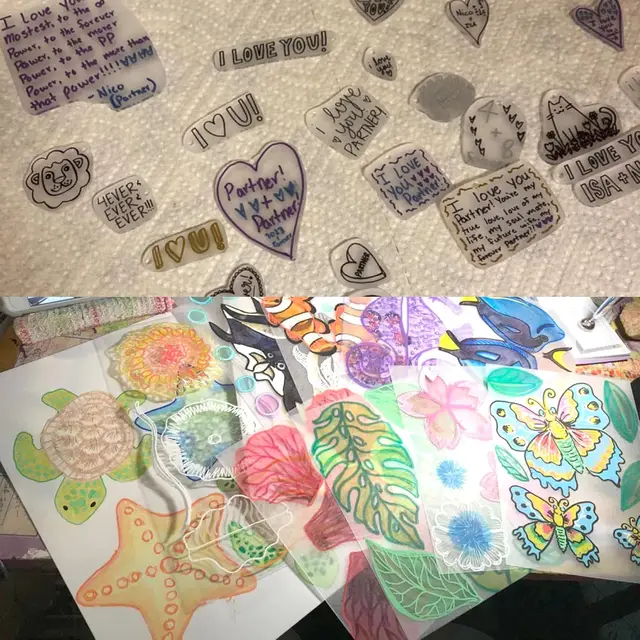 5-50PCS Shrink Plastic Sheets Shrink Films Papers Shrinky Art for Creative Handicrafts Mother's Day and Father's Day Ornaments 5 5-50PCS Shrink Plastic Sheets Shrink Films Papers Shrinky Art for Creative Handicrafts Mother's Day and Father's Day Ornaments 5