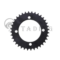 T8F Rear Chain Sprocket Black T8F 36T tooth 54mm For 43cc 47cc 49cc Minimoto Pocket bike Gas Petrol Goped Scooter ATV Quad