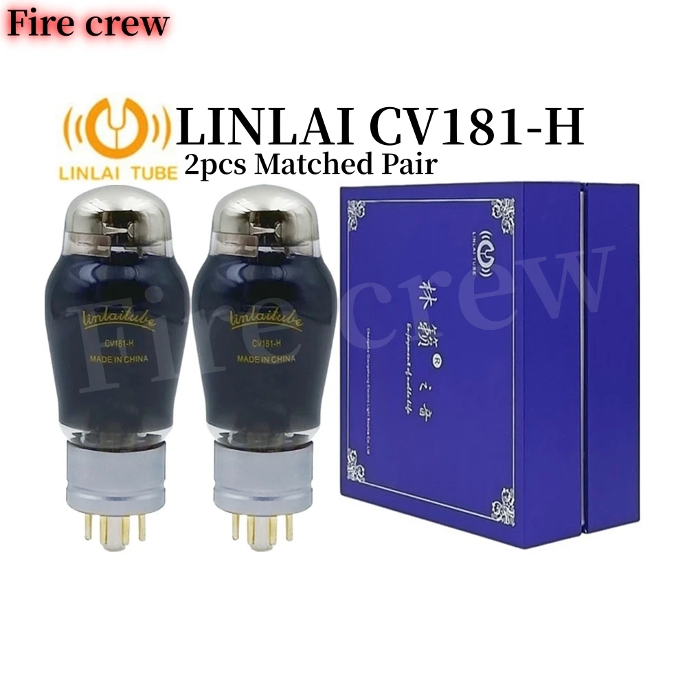 Fire Crew LINLAI CV181-H Vacuum Tube Upgrade 6SN7 CV181 6N8P 6H8C 5692 HIFI Audio Valve Electron Tube Amplifier DIY Matched