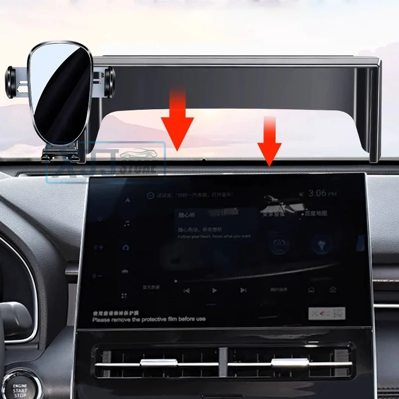 

Беспроводное зарядное устройство для Toyota Avalon 2023 2024 2022, автомобильный держатель для телефона, экран навигации, кронштейн для телефона