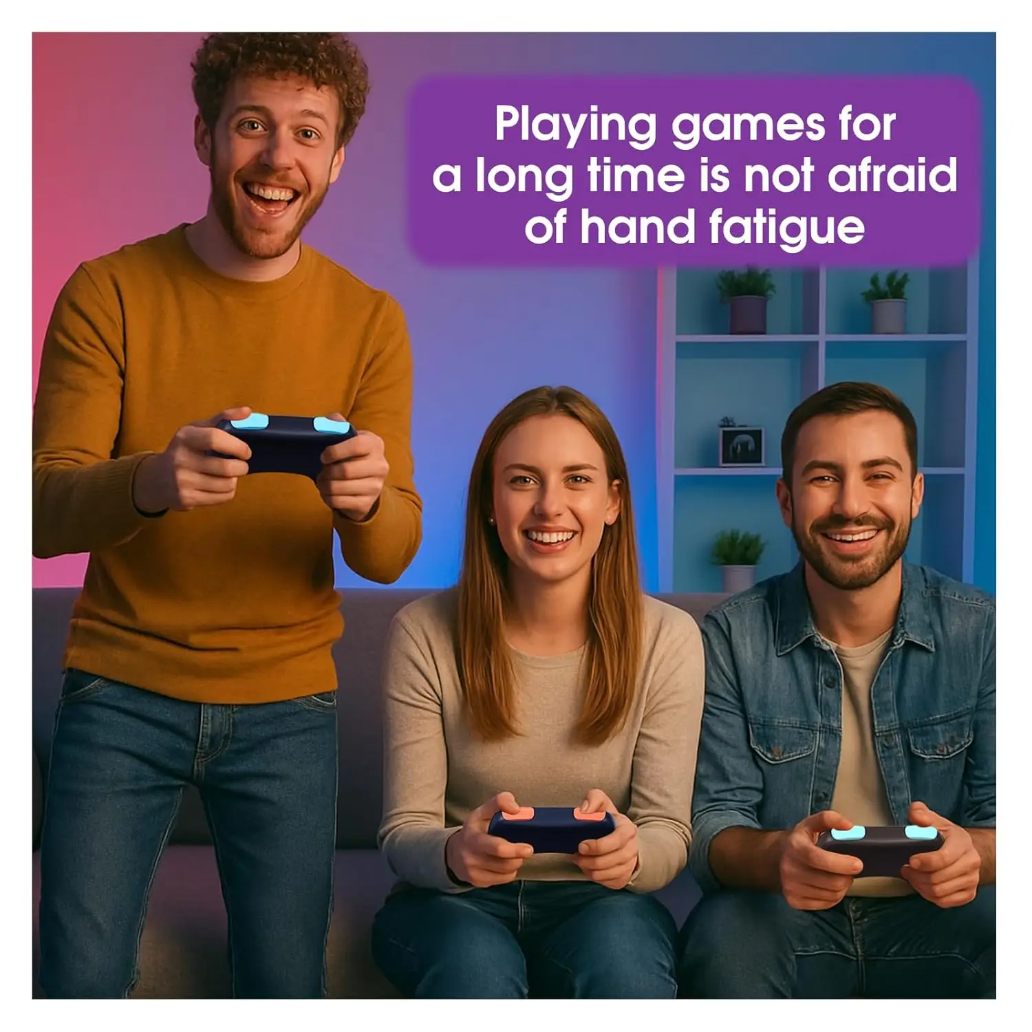 2PCS Joy-Con Controller Non-Slip Handle Grip Holder For Nintendo Switch 2 JoyCon Joystick Holder For Switch 2 Accessories