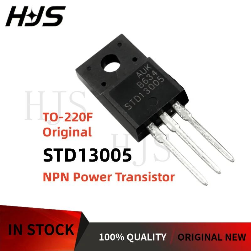 10-20PCS Original 100% NEW STD13005 D13005 STD13005FB TO-220F MOSFET Field effect transistor