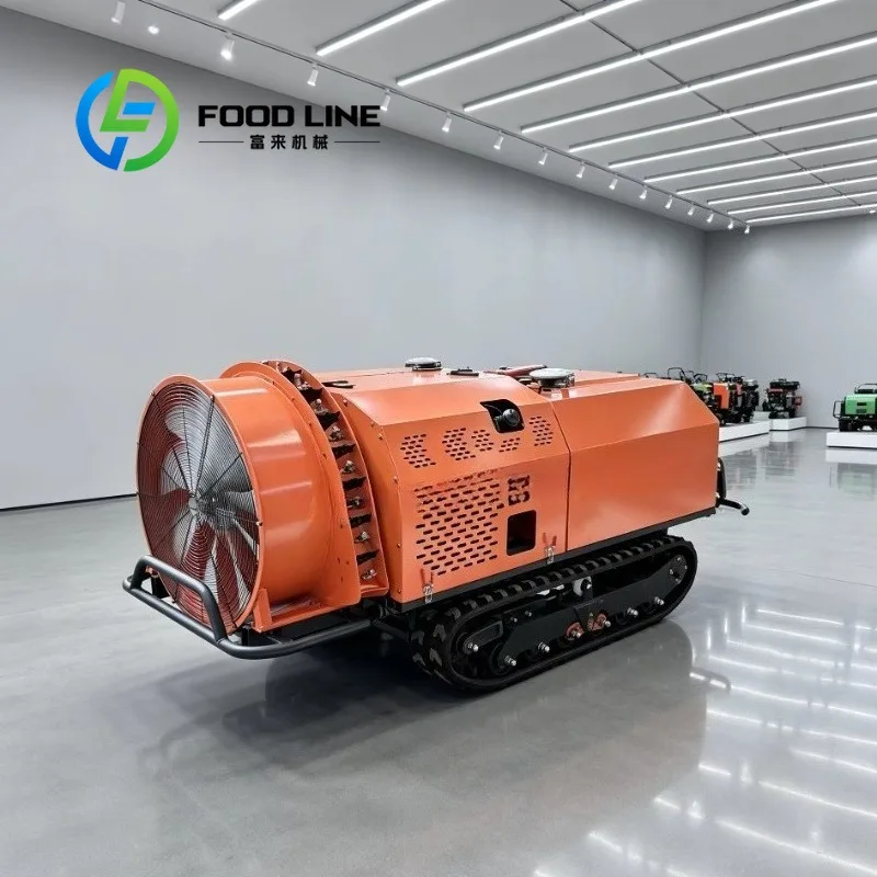 Remote Control Crawler Sprayer Independent Liquid Supply System Crawler Sprayer Stable Without Interruption During Movement