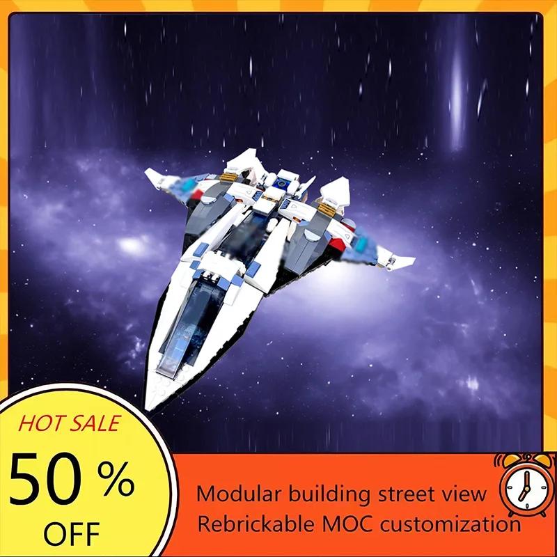 

Набор для сборки космического корабля из 474 деталей: популярная модель из фильма «Звездные войны», модульный конструктор, технологичный подарок, праздничный набор для детей