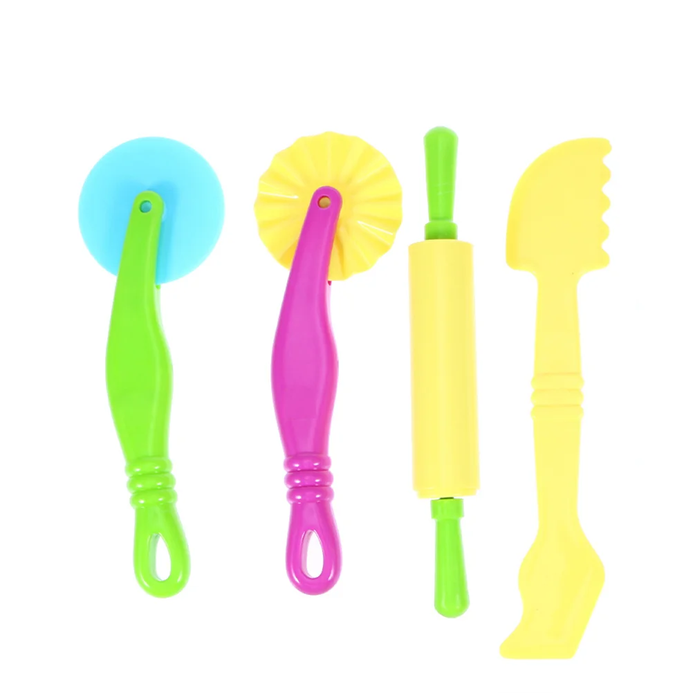 16개 색상 점토 몰드 세트 키트 DIY 다양한 디자인 도구 어린이용 점토 모델링 창의적 액세서리 파티 공예