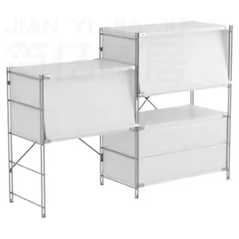 Minimalist Bauhaus Flap Door Sideboard Compact Floor Cabinet for Living Room Dining Area Small Apartment Sofa End Table