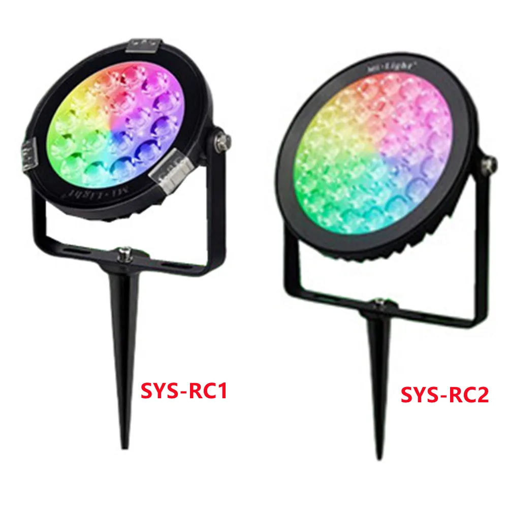 

Miboxer 9W 15W SYS-RC1 SYS-RC2 RGB+CCT LED Garden Light DC24V Subordinate Lamp IP65 Waterproof Color temperature: 2700~6500K