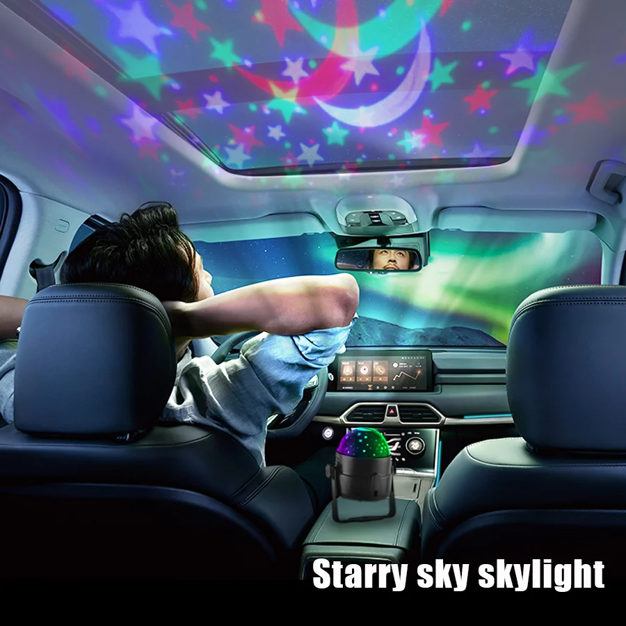 Estrela lâmpada do projetor lua galáxia crianças quarto led night light lâmpada do bebê decoração rotativa estrelado projetor candeeiro de mesa presente