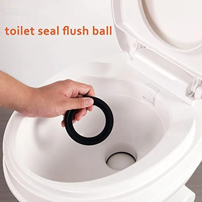 

2Pcs RV Toilet Seal Kit Perfect Replacingfor 300/310/320 RV Toilet Parts Solve The Leakage Problem Easy Install Easy To Use