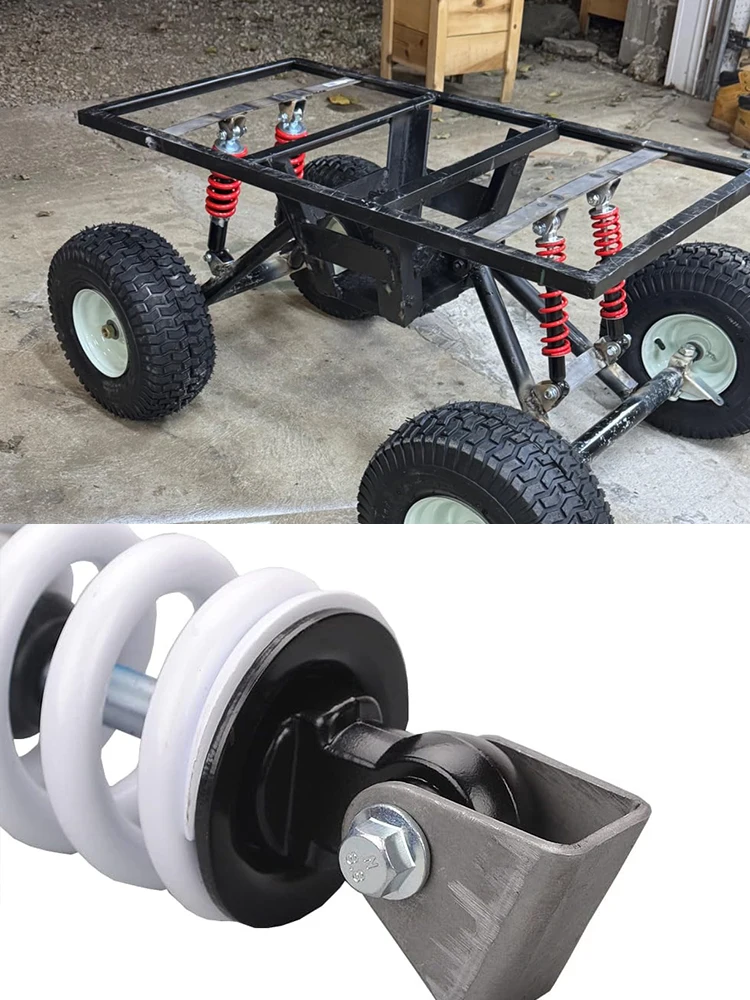 AliExpress NONE Steel Base Shock Absorption Suspension Bracket Mounting Slot Ear Bracket For Motorcycle Dirt Pit Bike ATV UTV Go Kart Quad