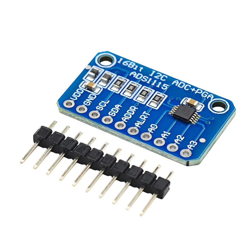 1pcs ADS1115 ultra small 16 bit precision analog-to-digital converter ADC development board module 4-channel in stock