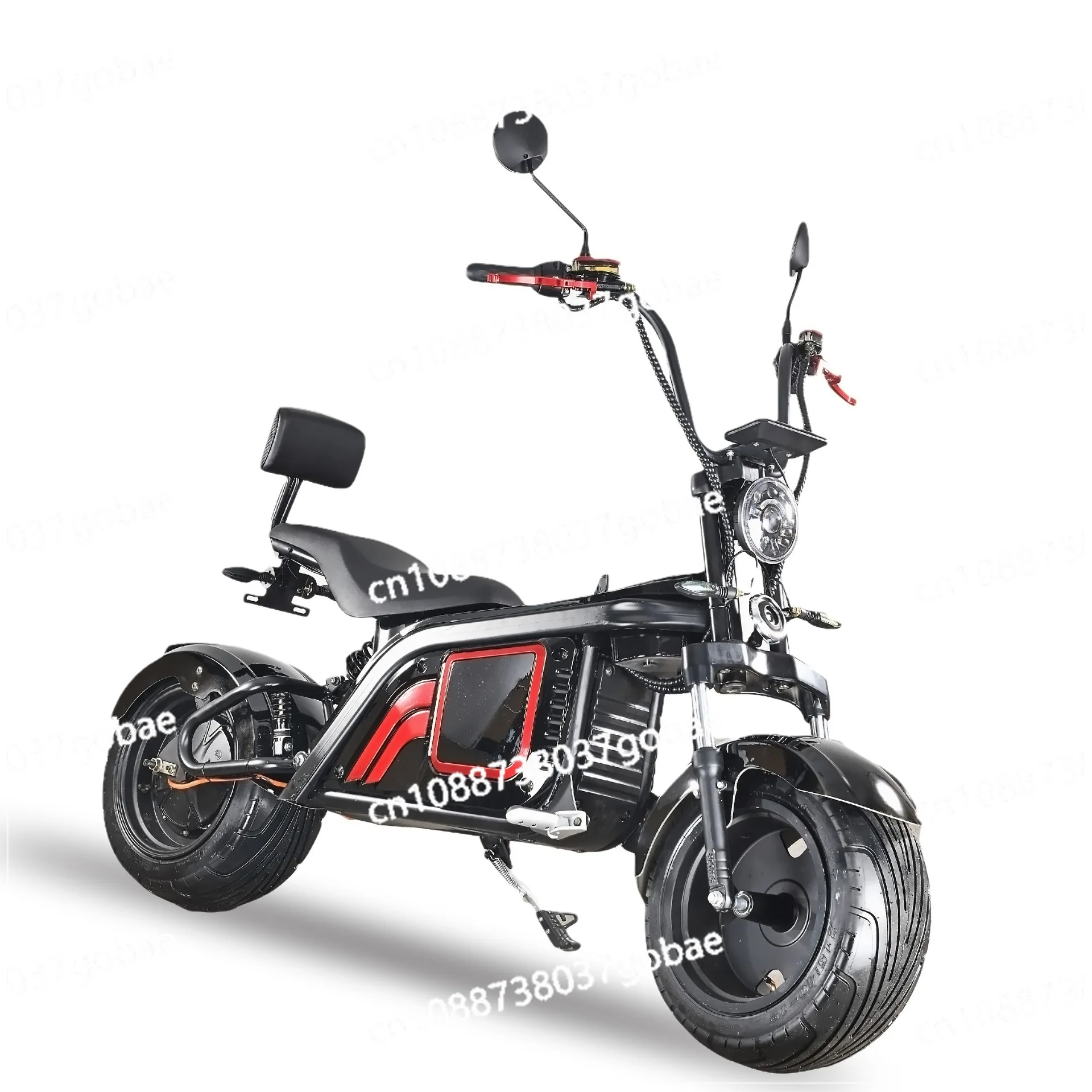 

Electric scooter, two-wheeled adult commuting, battery car, large tire, wide tire, pedal bike