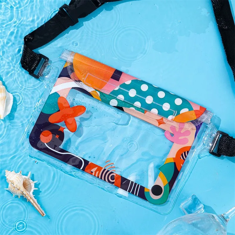 

Waterproof Swimming Bag Sealing Drift Diving Waist Pack Skiing Underwater Phone Case Cover Dry Shoulder Bag For Beach Boat Sport