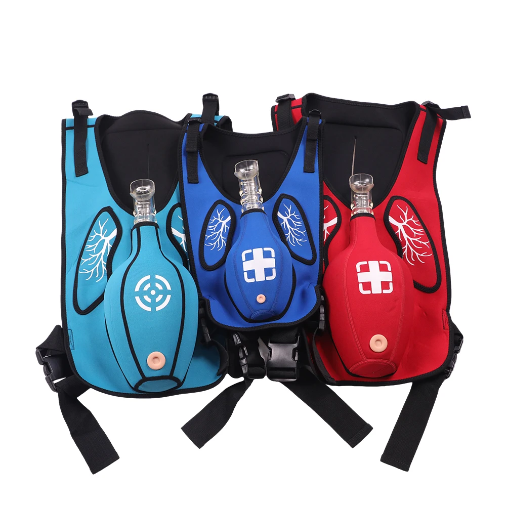 DARHMMY First Aid Training Children And  Adult Anti Choking Obstruction Heimlich Wearable Training Vest for First Aid Training