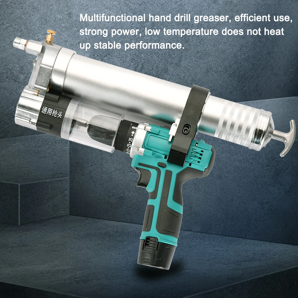 Electric Grease Gun Lithium Electric Combined Type Grease Machine Split-type Spearhead High Pressure Automotive Greaser Mech