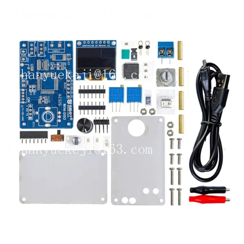stc8k8a-マイクロコントローラーキット-diy-ミニ-dso-lcd-デジタルオシロスコープキット電子溶接トレーニング生産部品ツール