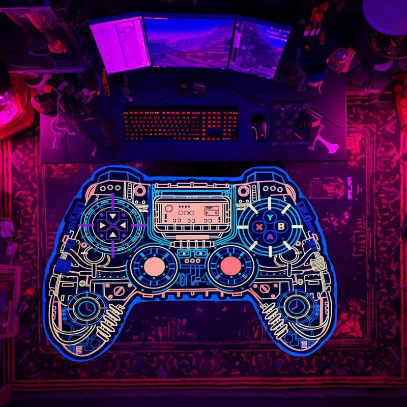 Esports Gaming Hotel - Tapis de sol antidérapant et résistant