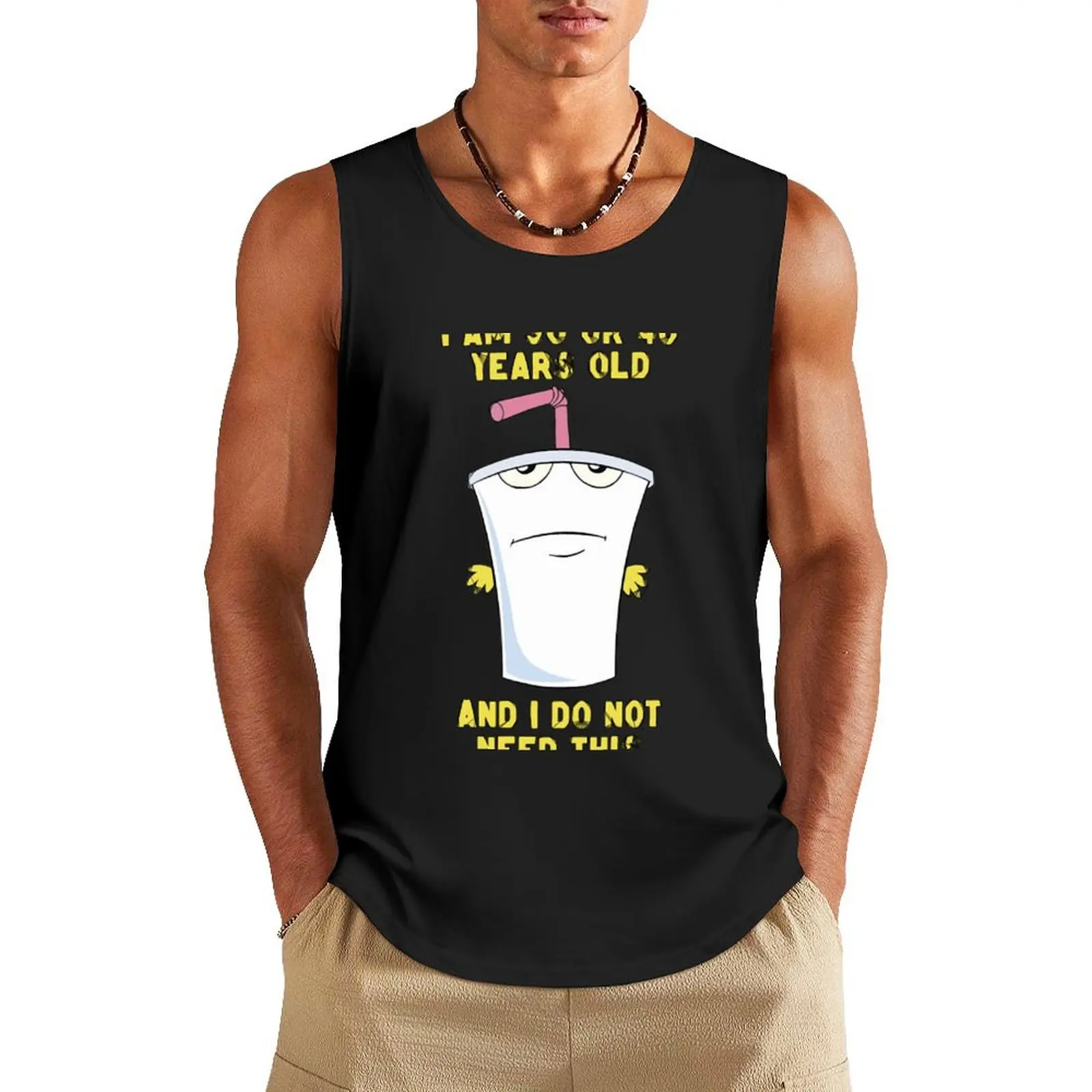 30 or 40 (remix) Tank Top male top basketball