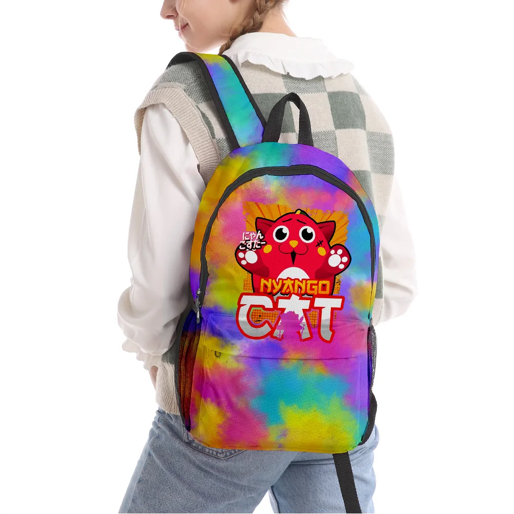 

Nyango Star Harajuku New Backpack Adult Kids Bags Casual Daypack Bags Backpack Boy School Bag Cute Anime Bag