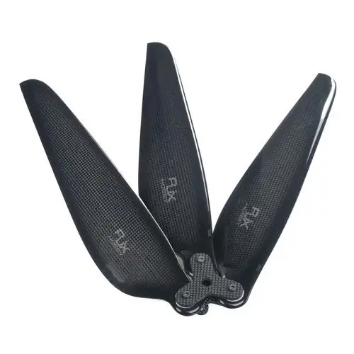 RJXHOBBY RJX1728 カーボンファイバー折りたたみ 3 ブレードプロペラ 28 X 9.2 セット RC ビッグ産業 drne 農業用