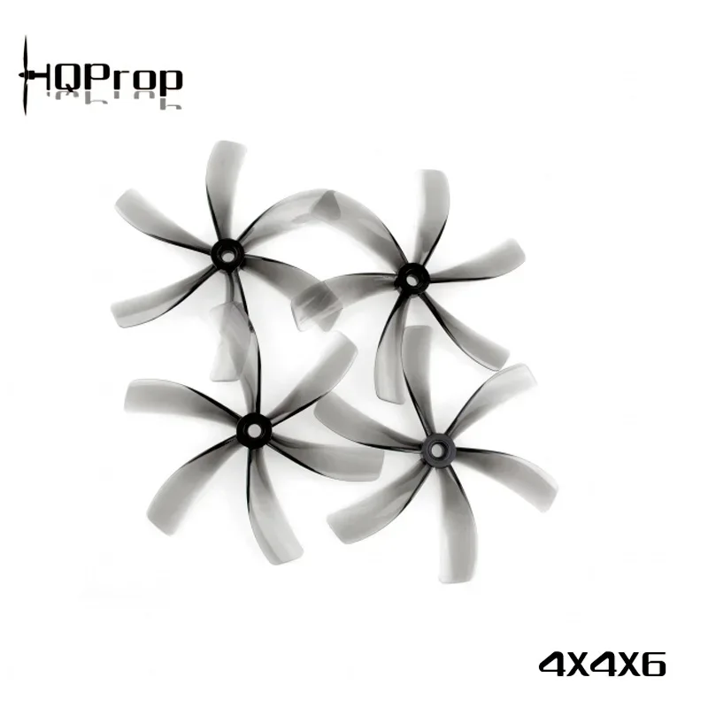 20/12/8 Pairs HQPROP Duct-4X4X6 4040 6-Blade PC Propeller for RC FPV Freestyle 4inch Cinewhoop Ducted Drones DIY Parts