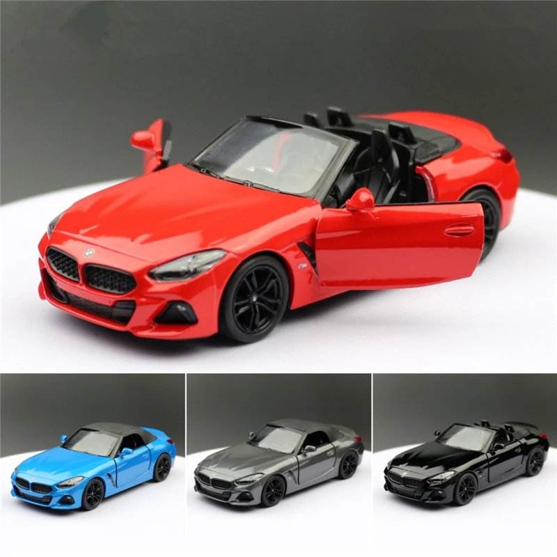 1:34 Z4 Coupe Alloy Convertible Sports Car Model Diecast Metal Race Car Vehicles Model Simulation Collection Childrens Toys Gift