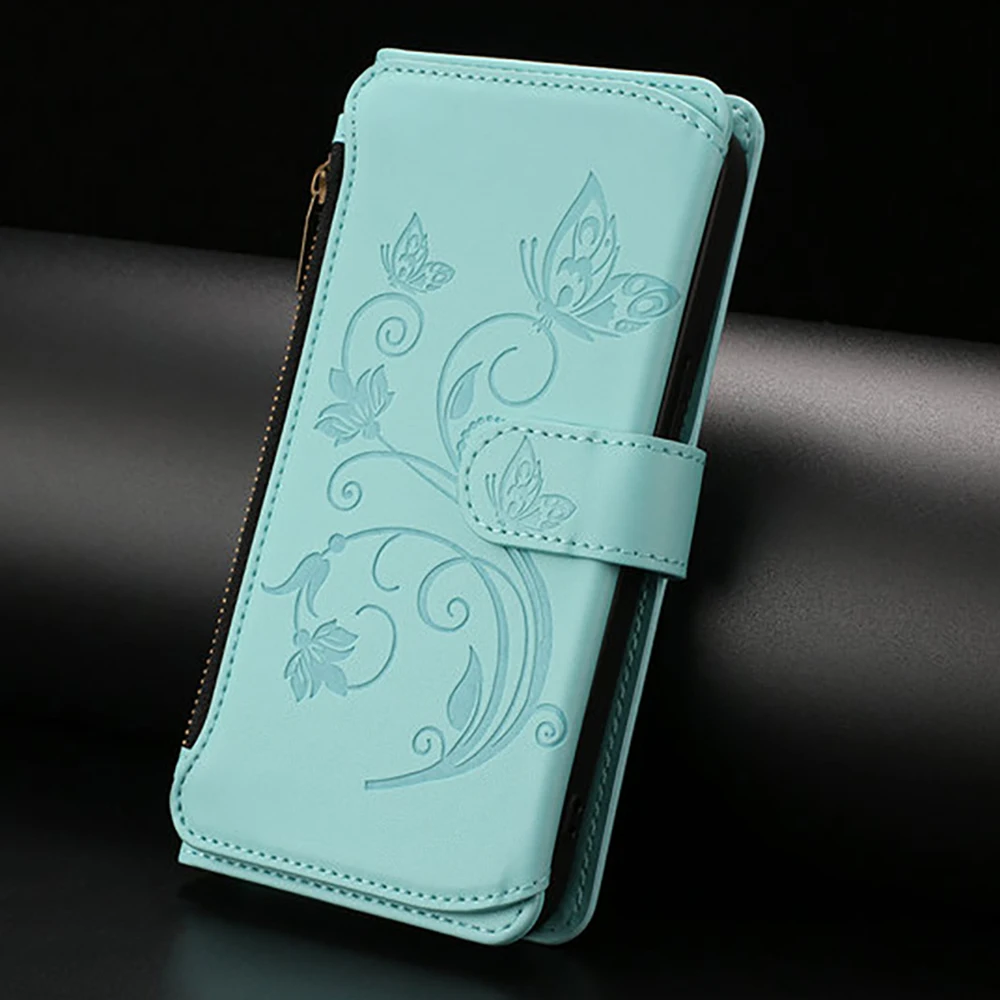 

Кожаный чехол Honor Magic7 Lite 5G через плечо с 5 картами на молнии для Huawei Honor Magic 7 Pro Luxury Cover Honor Magic6 Pro 5 Lite Etui